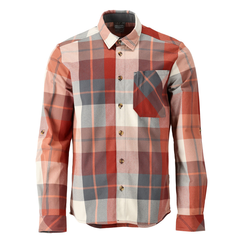 MASCOT Shirt – Autumn Red Checked