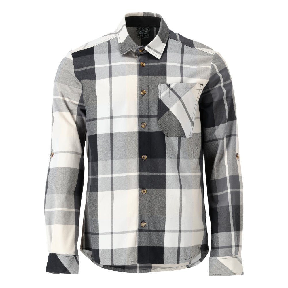 MASCOT Shirt – Stone Grey Checked