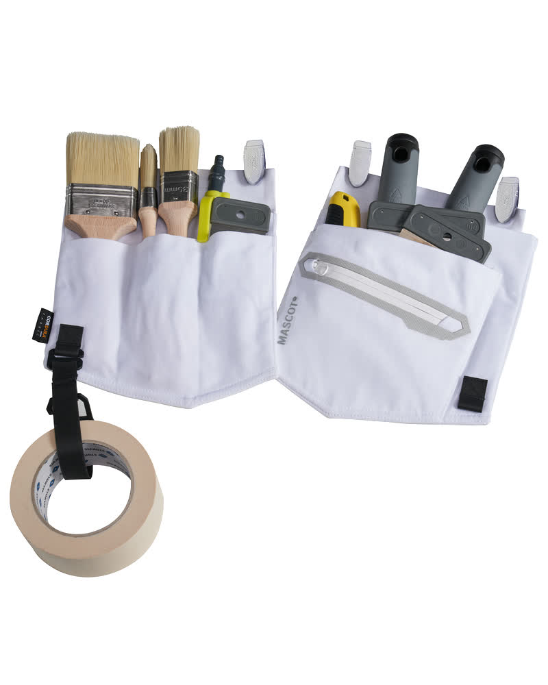 MASCOT Holster pockets, painter – White
