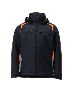 MASCOT Winter Jacket – Dark Navy/Hi-Vis Orange