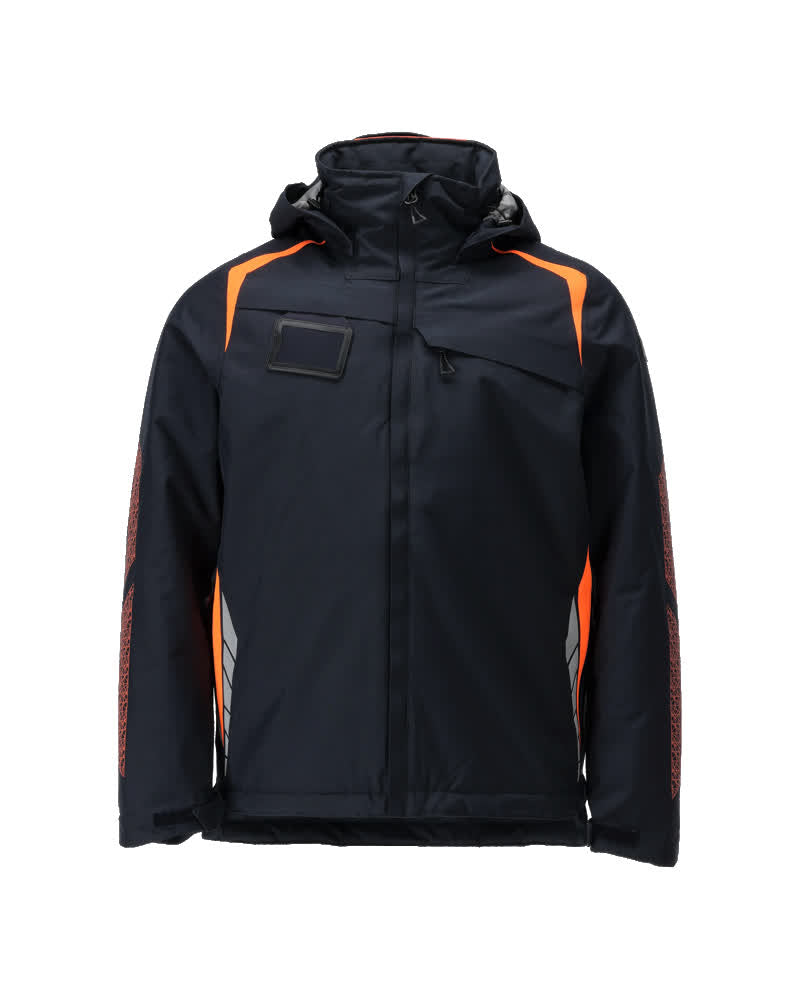 MASCOT Winter Jacket – Dark Navy/Hi-Vis Orange
