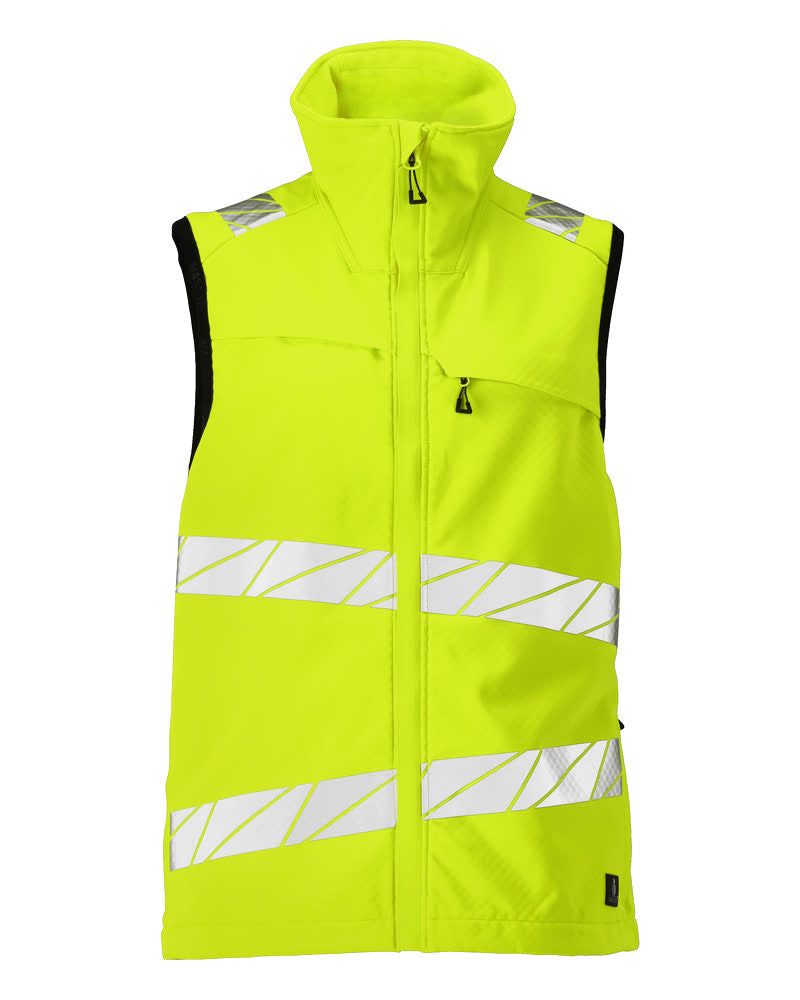 MASCOT Softshell Gilet – Hi-Vis Yellow