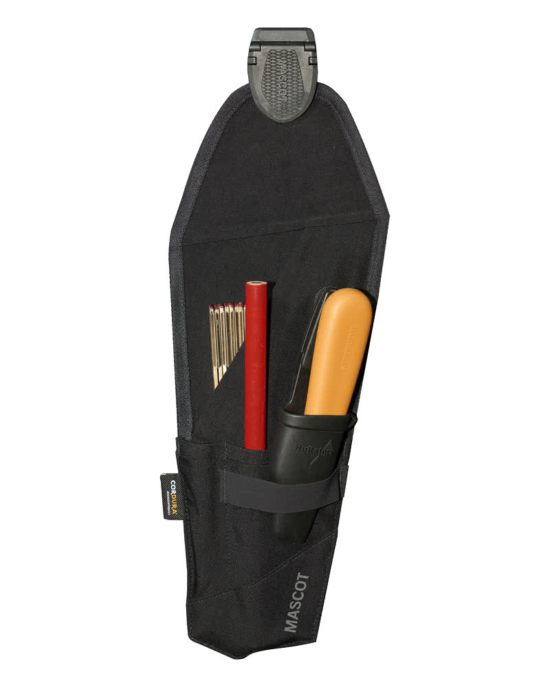 MASCOT Holster pocket for ruler – Black