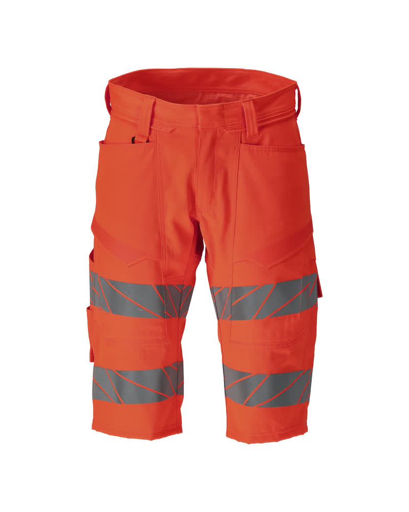 MASCOT Shorts, long – Hi-Vis Red