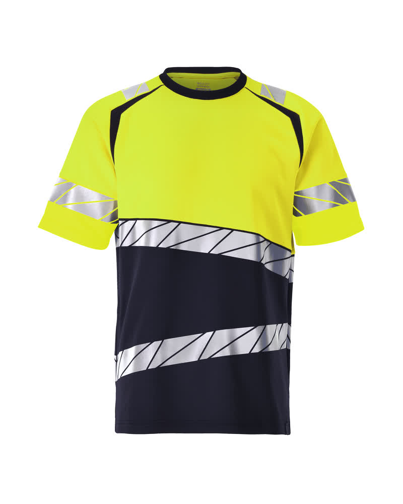MASCOT T-shirt – Dark Navy/Hi-Vis Yellow