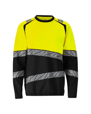 MASCOT Sweatshirt – Black/Hi-Vis Yellow