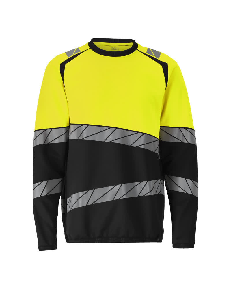 MASCOT Sweatshirt – Black/Hi-Vis Yellow