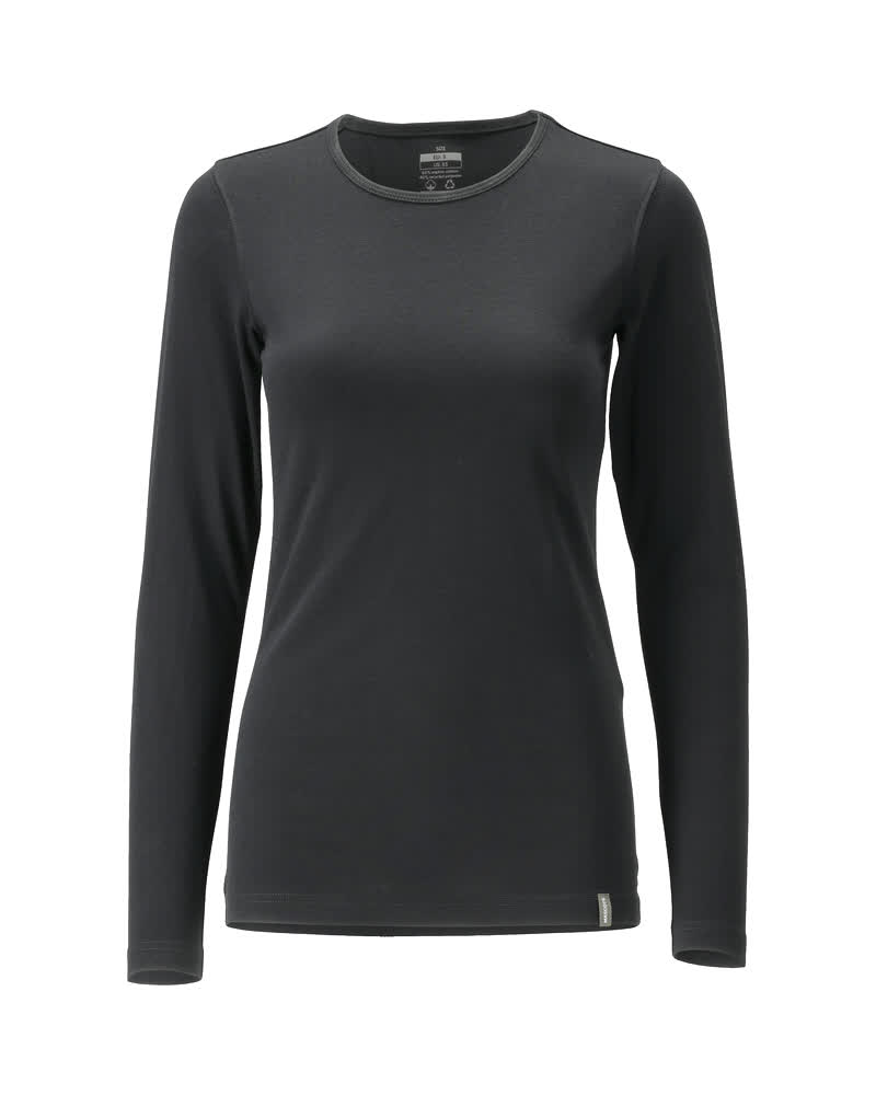 MASCOT T-shirt, long-sleeved – Deep Black