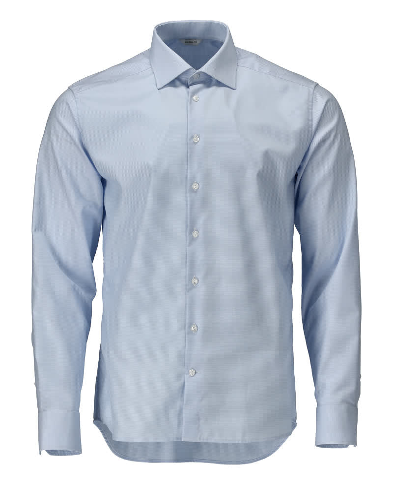 MASCOT Shirt – Light Blue/White Checked