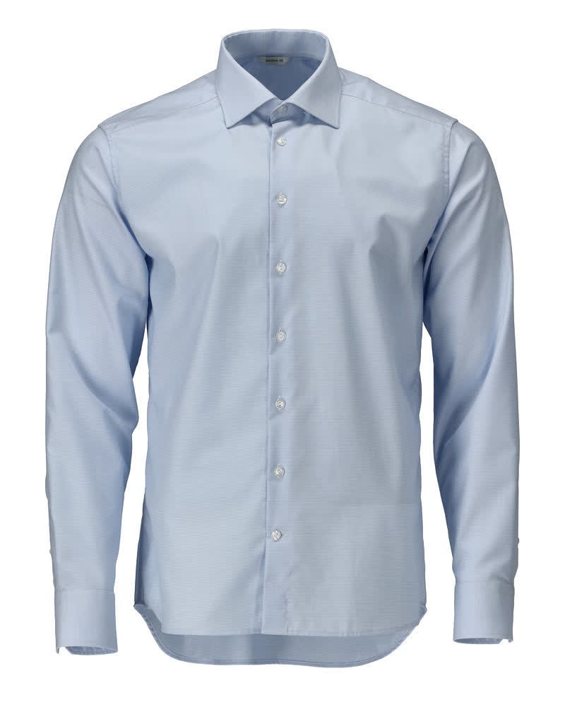 MASCOT Shirt – Light Blue/White Checked