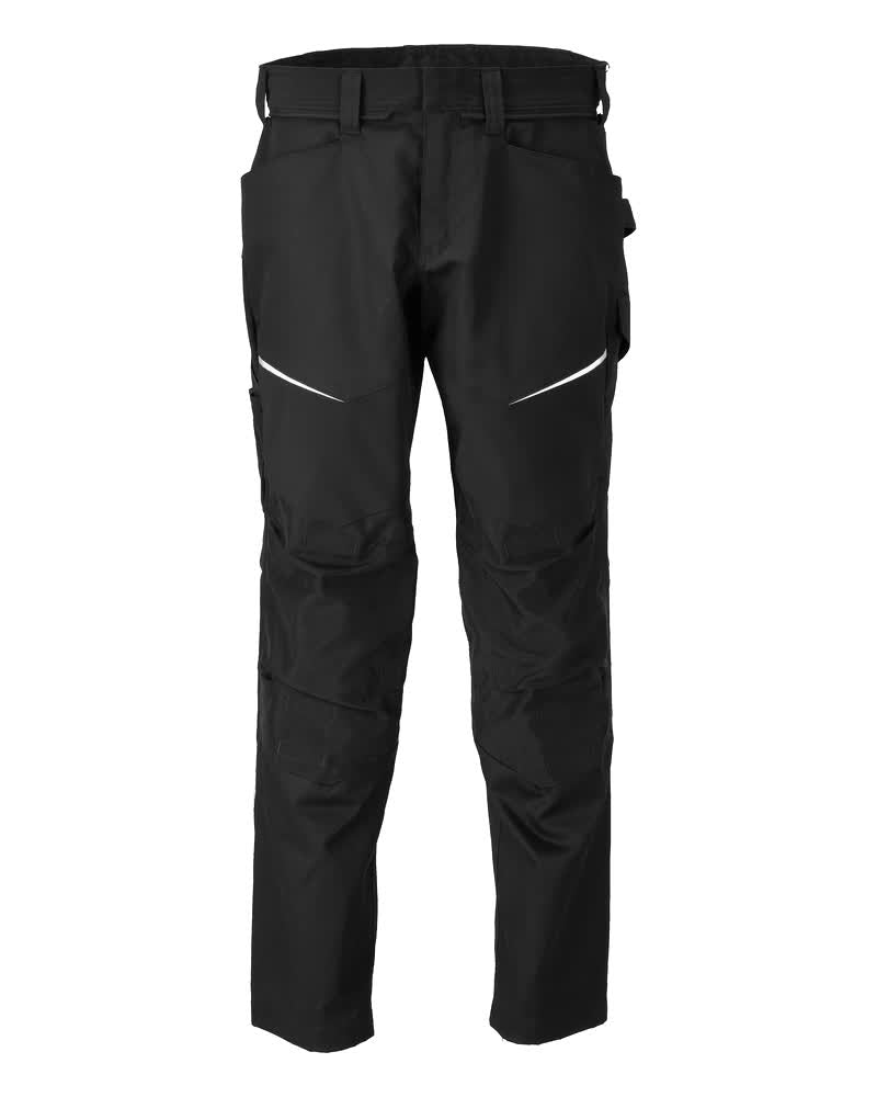 MASCOT Trousers with kneepad pockets – Black