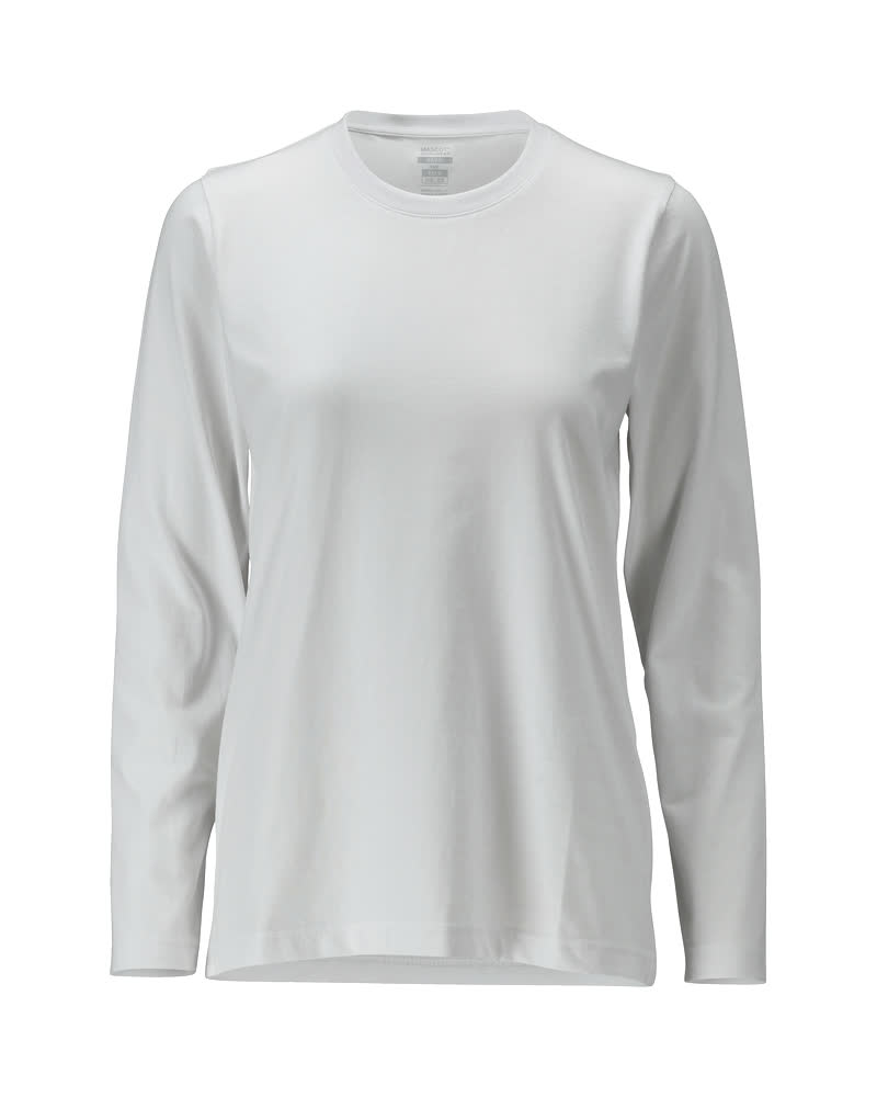 MASCOT T-shirt, long-sleeved – White