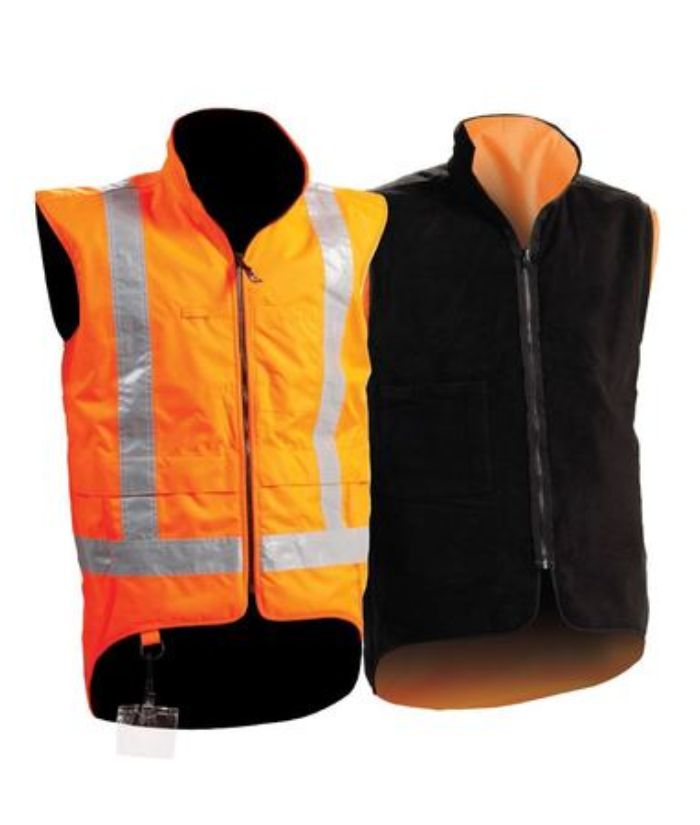 Jacket Stamina TTMC 5-In-1 Vest Combo Orange (JTP5N1)