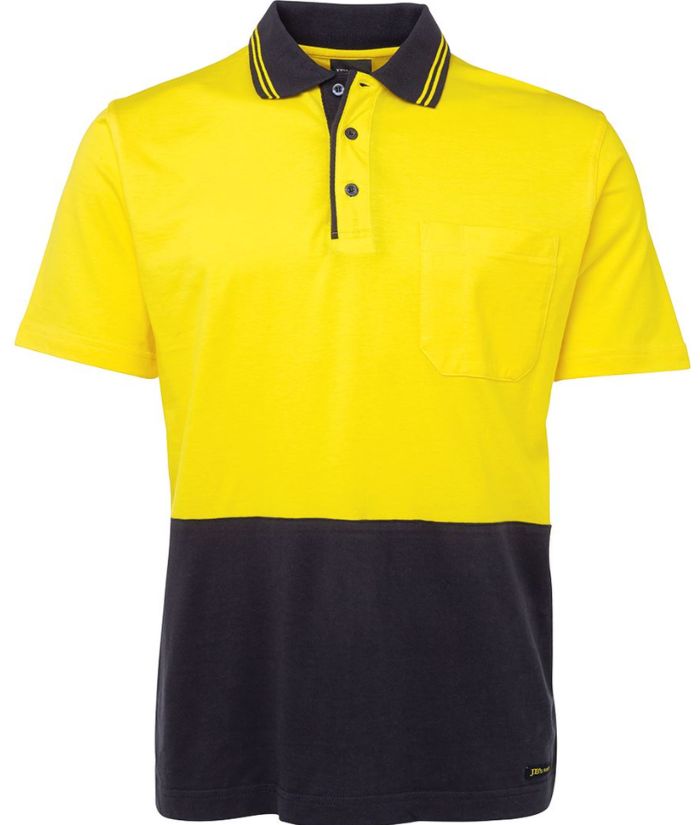 JB's Hi Vis S/S Cotton Polo
