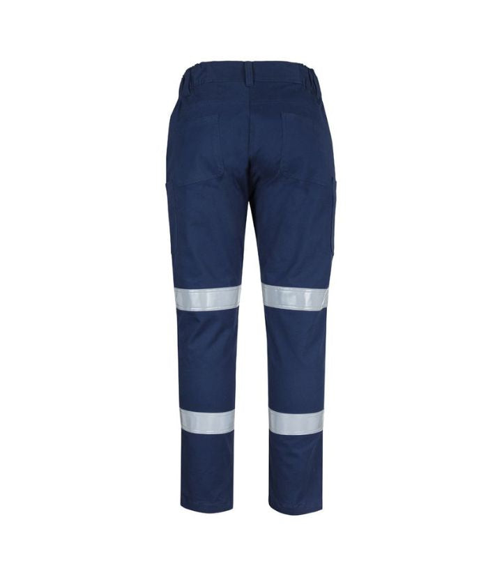 JB's Ladies Multi Pocket Stretch Twill Pant With D+N Tape