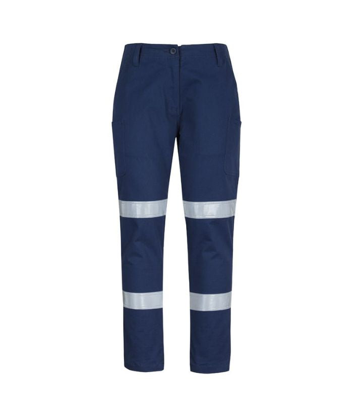 JB's Ladies Multi Pocket Stretch Twill Pant With D+N Tape