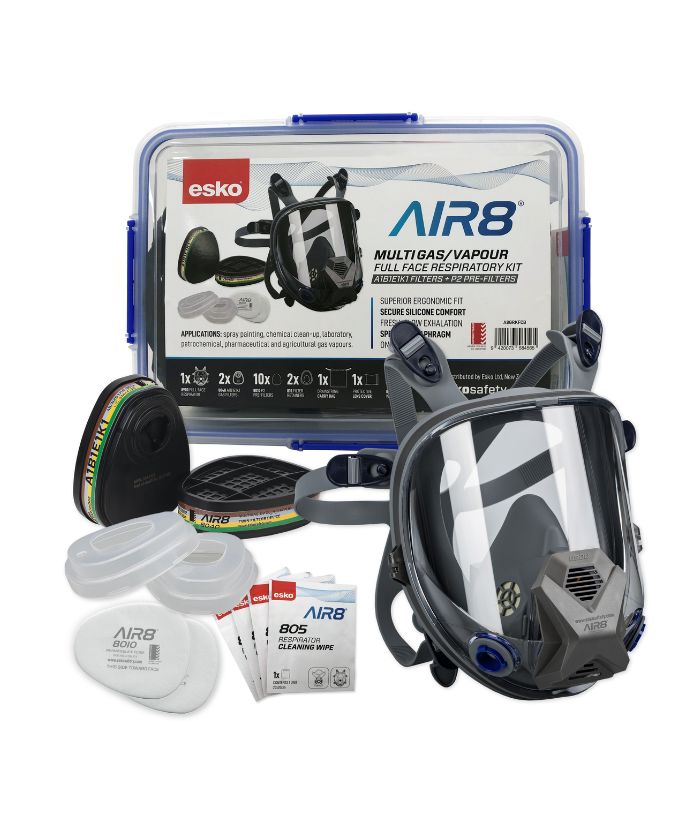 Esko AIR8 Full Face Multigas Clipbox Kit