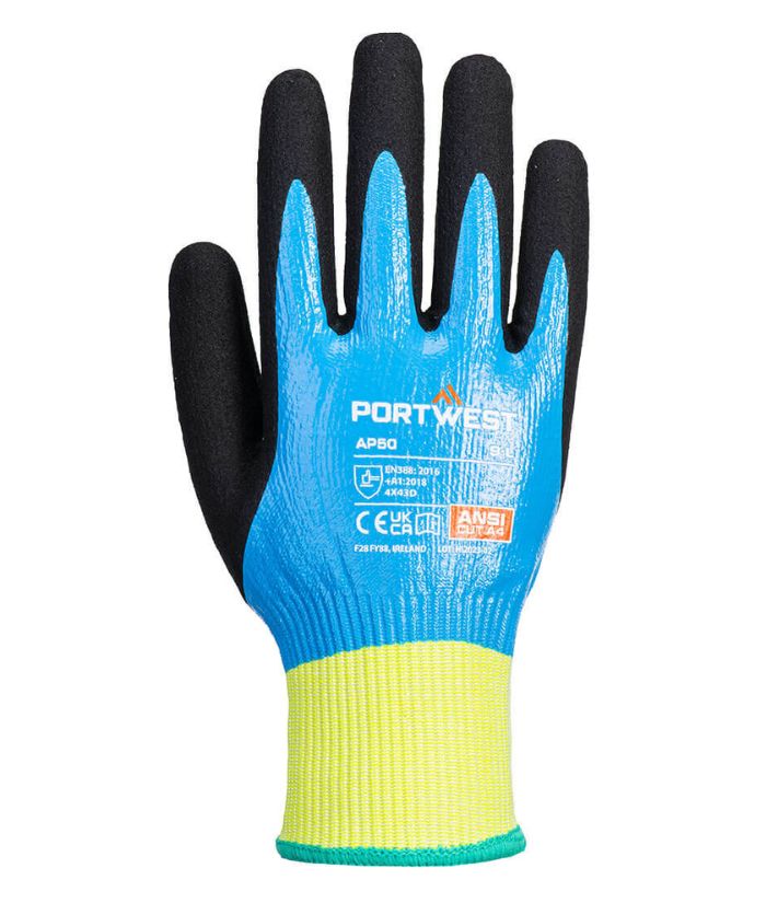 Aqua Cut D Pro Glove - Blue/Black