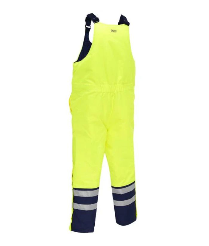 Taped Hi Vis Freezer Bib & Brace Coverall