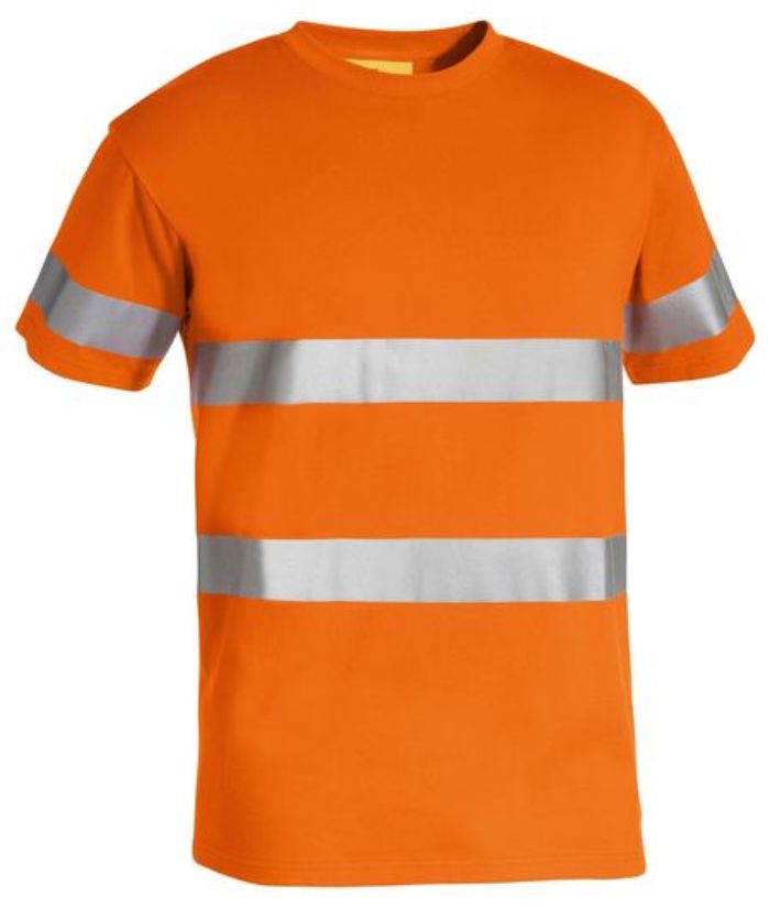 Taped Hi Vis Cotton Tee T-Shirt