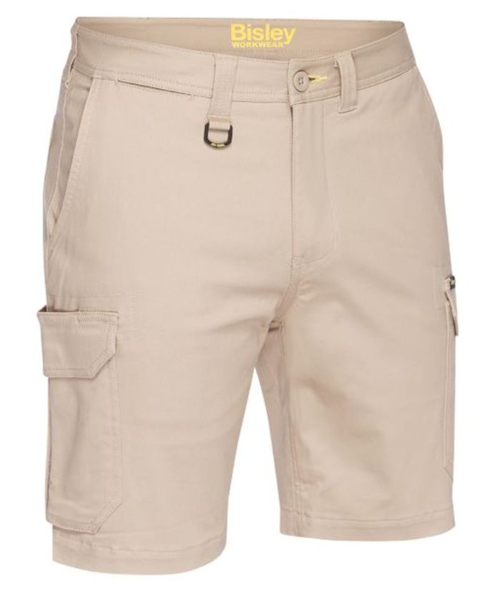Stretch Cotton Drill Cargo Short