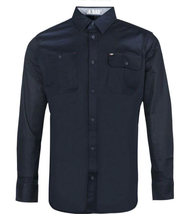 BAD Workwear Stretch Long Sleeve Work Shirt