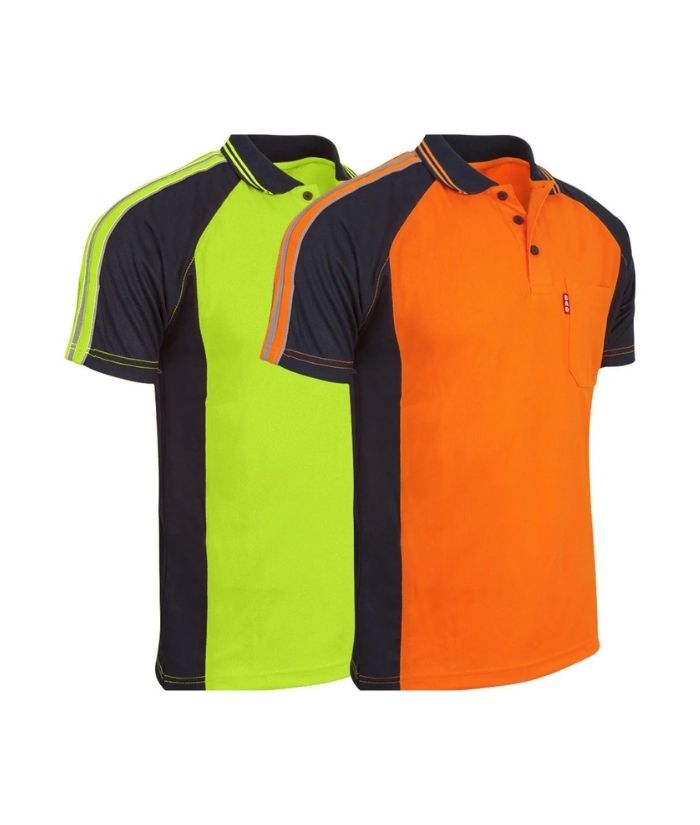 Bad Hi-Vis S/S Polo Shirt