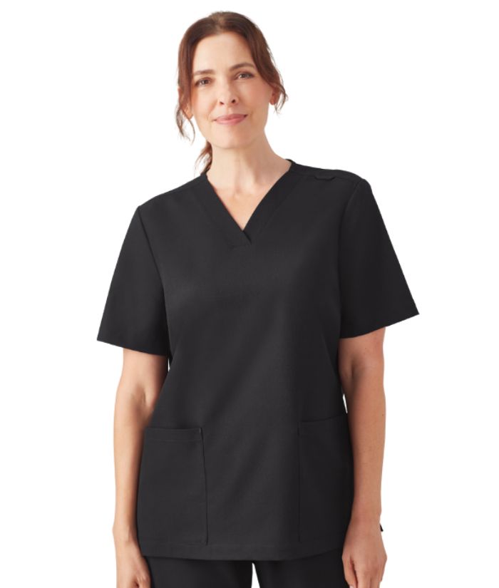 Womens Pulse V-Neck Scrub Top