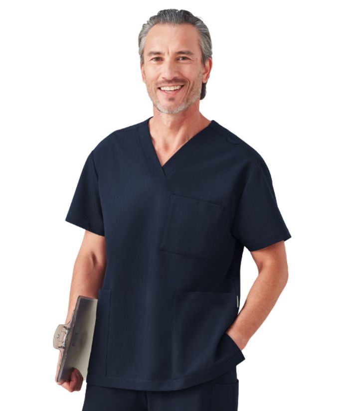 Unisex Pulse V-Neck Scrub Top
