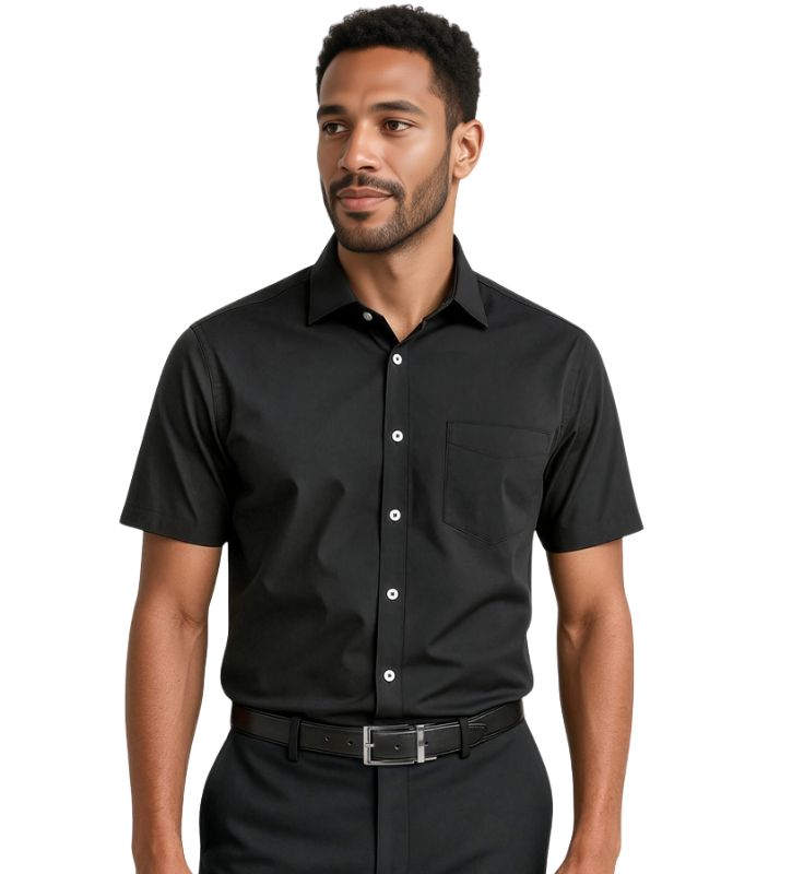 Mens Charlie Classic Fit Chambray Shirt