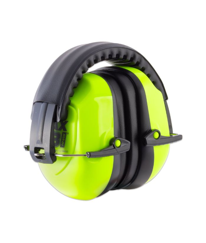 Esko Max33HV Hi-Vis Folding Earmuff | E-MAX33HV