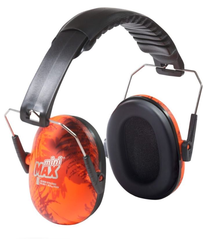 Esko MiniMax Kid’s Earmuff - Camo Orange