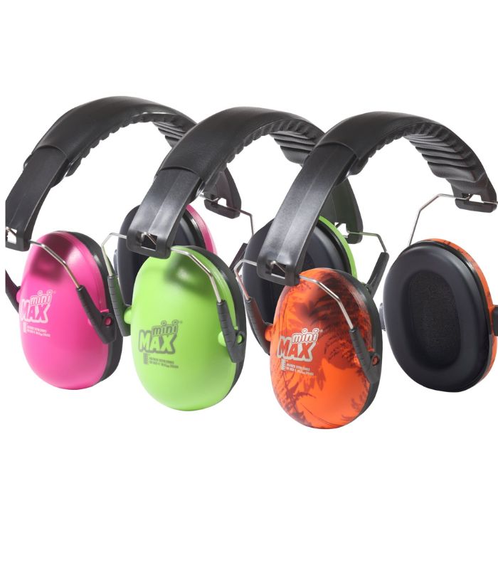 Esko MiniMax Kid’s Earmuff - Camo Orange
