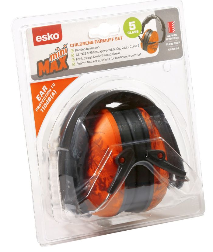Esko MiniMax Kid's Earmuff - Green