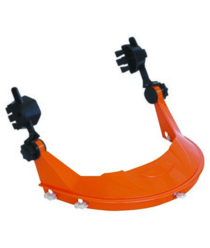 Hard Hat Browguard Attachment -Orange