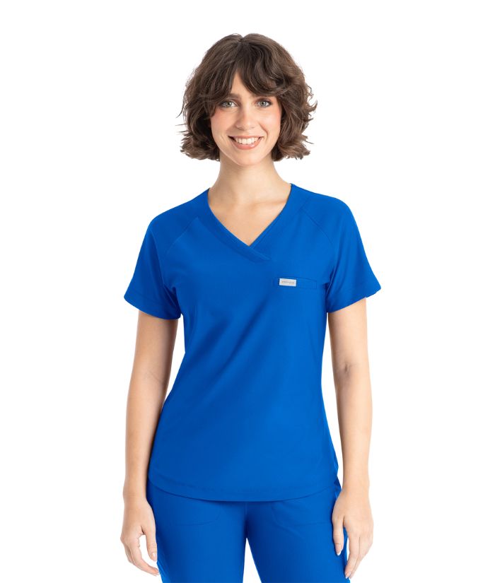 Embrace Scrubs Luna - Tuckable Y-Neck Top
