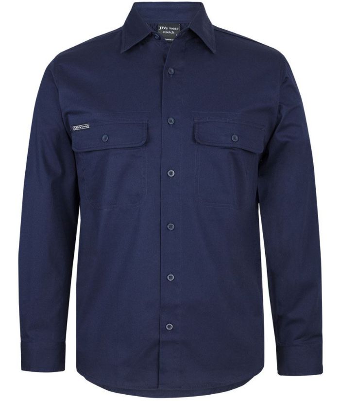 JB's Long Sleeve Stretch Work Shirt