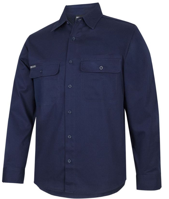 JB's Long Sleeve Stretch Work Shirt