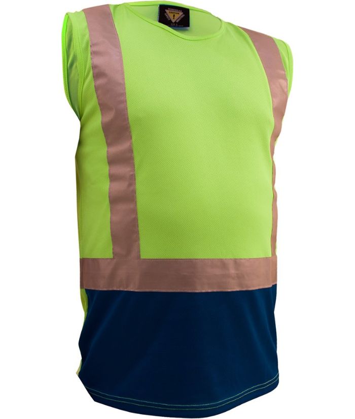 Hi Vis Day night H-Backed Taped Singlet