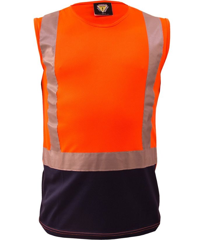 Hi Vis Day night H-Backed Taped Singlet