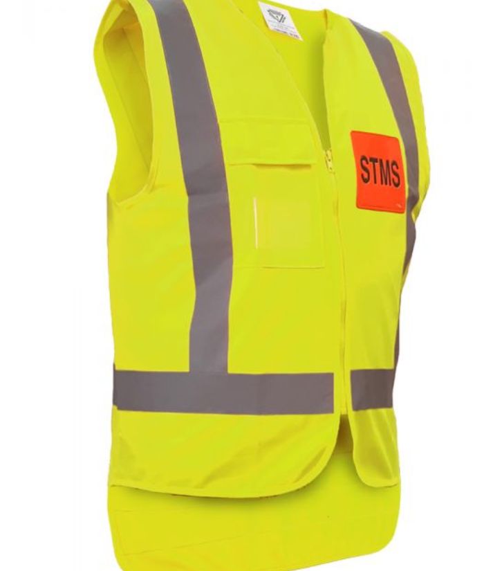 STMS Hi Viz Day Night Safety Vest