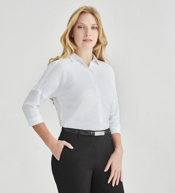 Biz Corporate Dahlia Womens 3/4 Sleeve Blouse (RB366LT)
