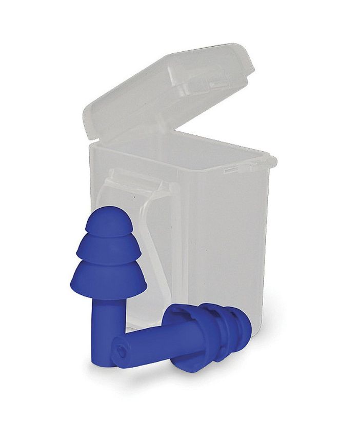 Esko Vortex Earplugs Blue Uncorded Reusable