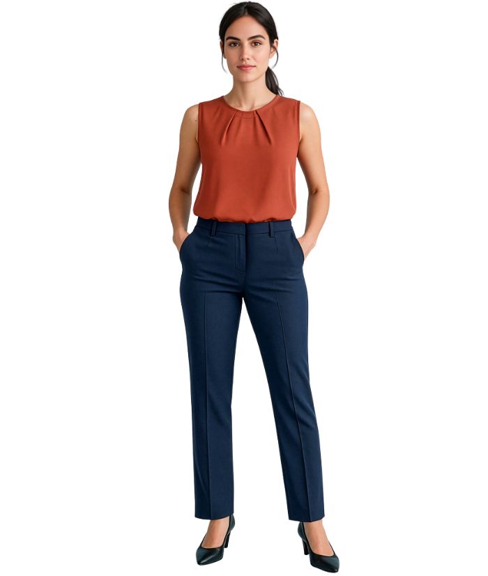 Cool Stretch Womens Tapered Leg Adjustable Waist Pant