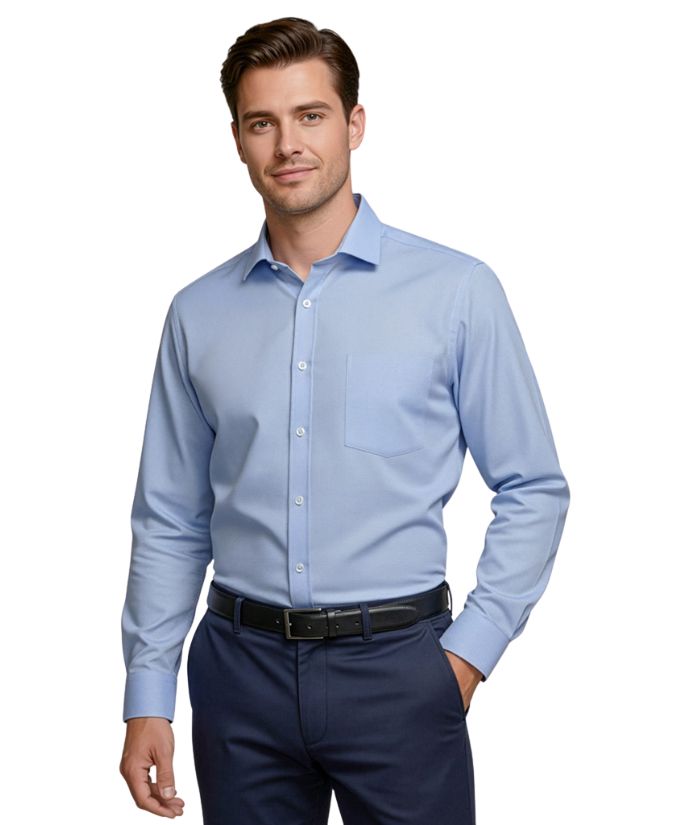 Mens Regent 100% Cotton L/S Shirt