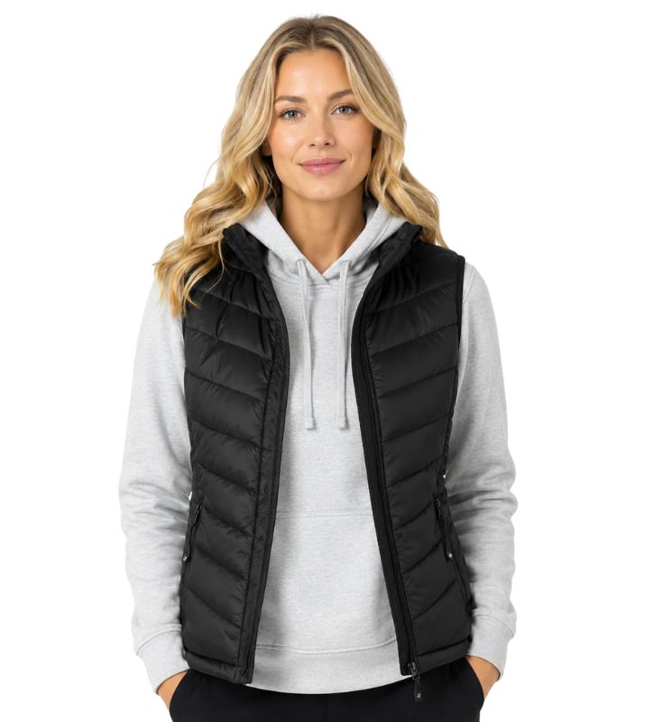 Ladies Snowy Puffer Vest