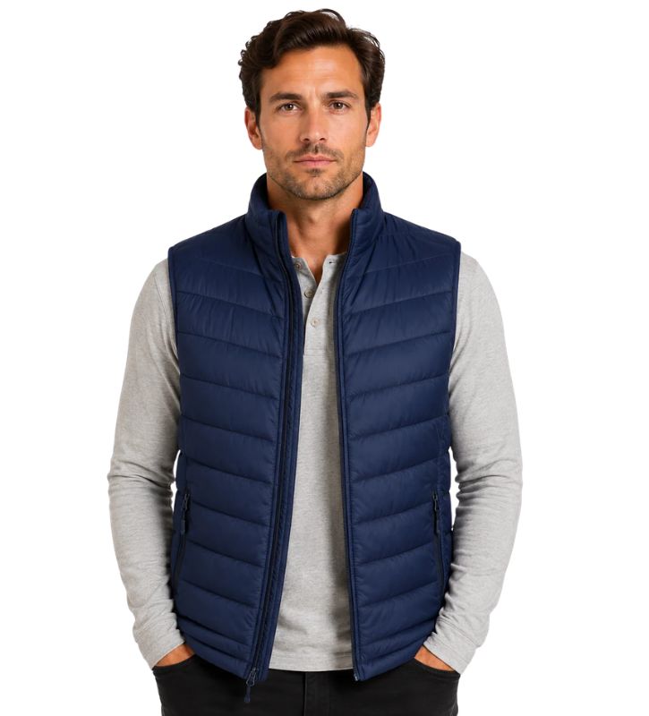 Mens Snowy Puffer Vest
