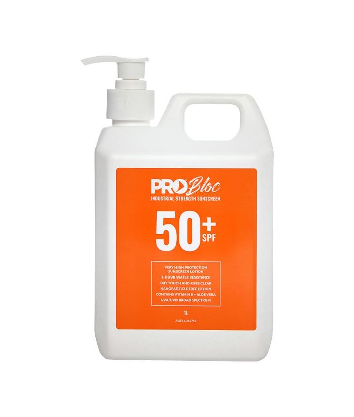 Probloc SPF 50 + Sunscreen 1L Pump Bottle