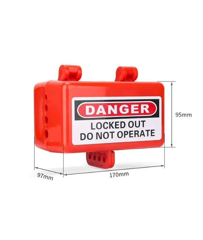Combination Electrical/Pneumatic Plug Lockout