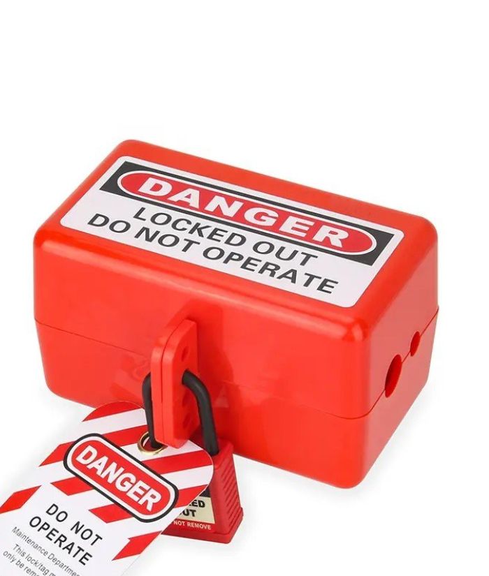 Combination Electrical/Pneumatic Plug Lockout